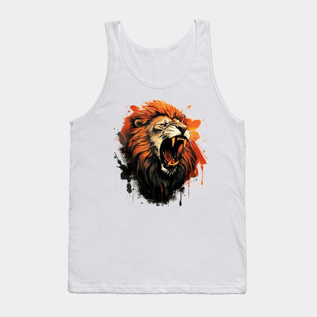 roaring lion Tank Top by piratesnow